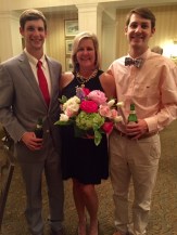 mom and boys molly wedding